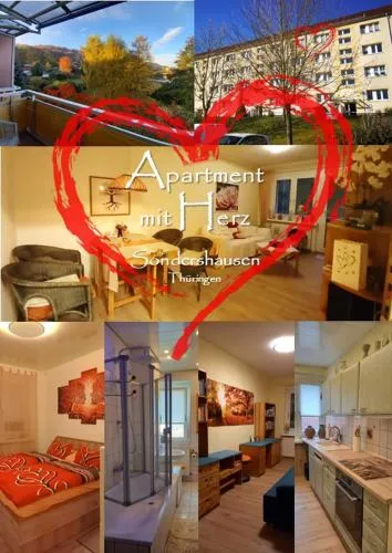 Apartment mit Herz in Sondershausen, Deutschland