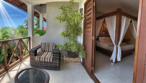 Balcony/terrace, Pousada Oasis Paracuru in Paracuru