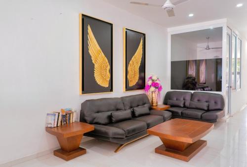 Lobby, Hotel Rega Suites Guayabitos - Family & Kitchen in Rincon De Guayabitos