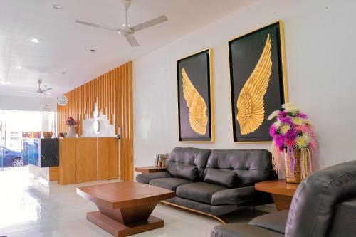 Lobby, Hotel Rega Suites Guayabitos - Family & Kitchen in Rincon De Guayabitos