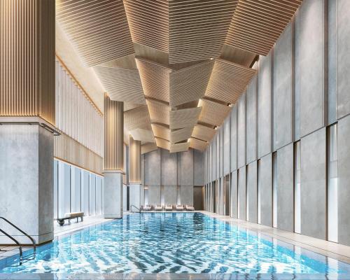 Swimming pool, Hyatt Regency Hangzhou International Airport in Hangzhou