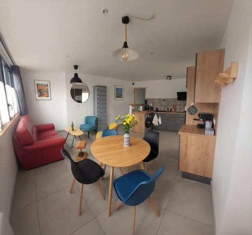 Le Cormoran emplacement idéal, moderne très équipé gîte à louer Thury-Harcourt