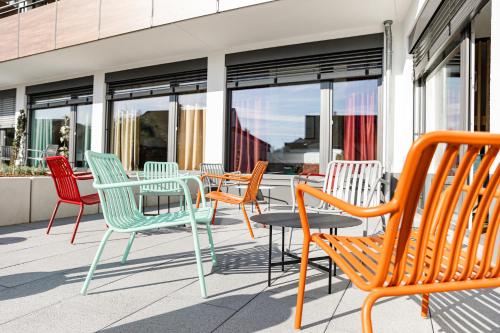 Balcony/terrace, Boardinghouse Plattling in Plattling
