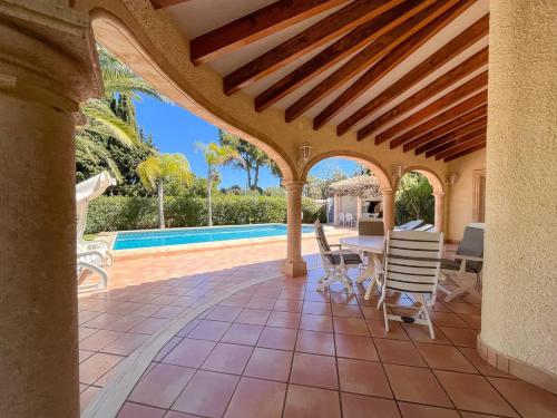 Balcony/terrace, Villa Las Rotas in Las Rotas Beach