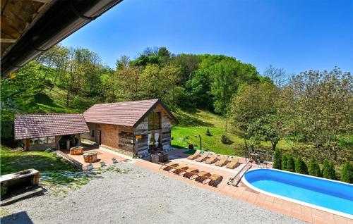 Peldbaseins, Amazing Home In Novi Marof in Moždenec