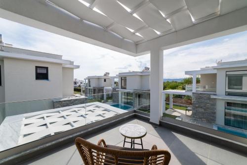 Balcony/terrace, Thalassa & Thalassa Prive Residential Complex in Kavala