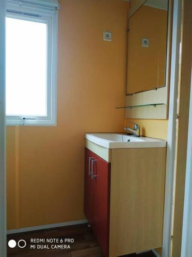 Mobil home au bord du lac in Fraisse-sur-Agout