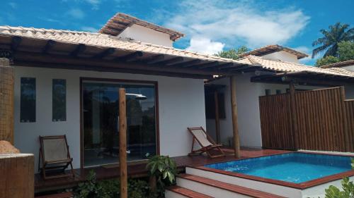 Casa, 2 Suítes com Ar, Piscina a 400 mts Praia - Taipu de Fora, Barra Grande #2