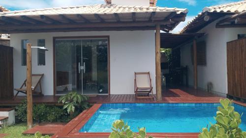 Casa #2 - Piscina a 400 mts da Praia, 2 suites com Ar Cond - Taipu de Fora, Barra Grande, Maraú