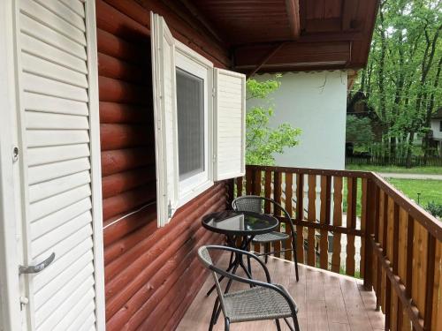 parveke/terassi, Szitakötő vendégház (Szitakoto vendeghaz) in Mindszent