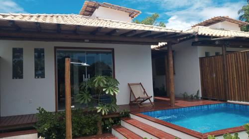 Casa #3 - Piscina a 400 mts da Praia, 2 suites com Ar Cond - Taipu de Fora, Barra Grande, Marau (photo 4)