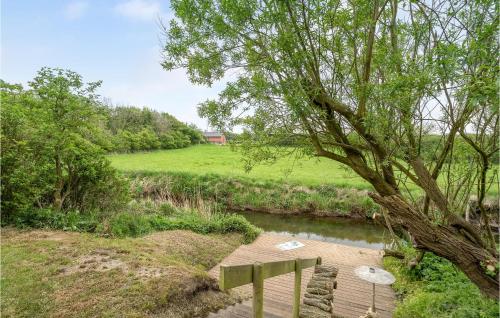 Garden, Holiday Home Arup Byvej in Snedsted