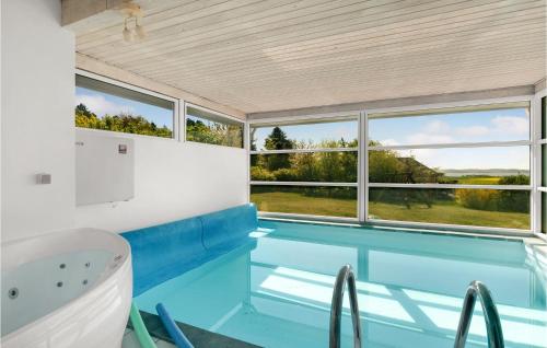  Stunning Home In Knebel With Sauna in Knebel