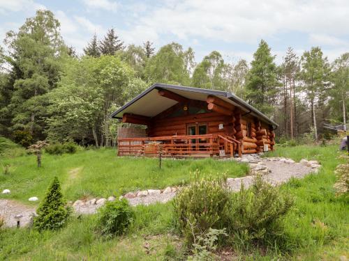 A szálláshely kívülről, Heron Lodge in Kilmuir