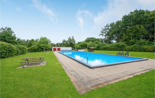 Nice Home In Frvang With Outdoor Swimming Pool