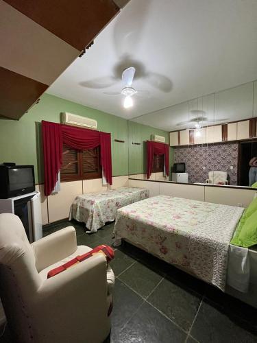 1 double bed, 1 sofa bed