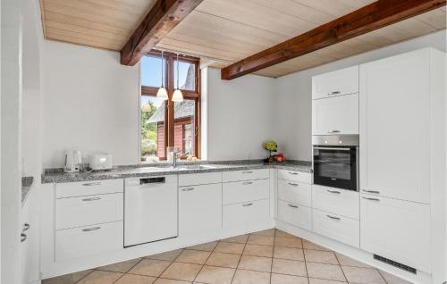 Kitchen, Four-Bedroom Holiday Home In Romo in Romo Kirkeby