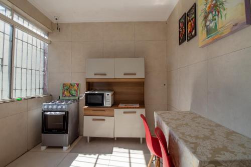 ห้องครัว, Hostel Cambuci in ลิเบร์ดาเด