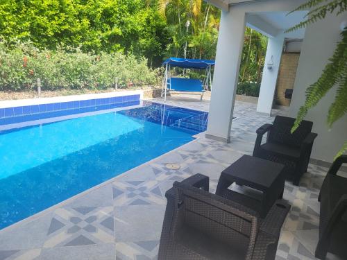 Luxury pool home