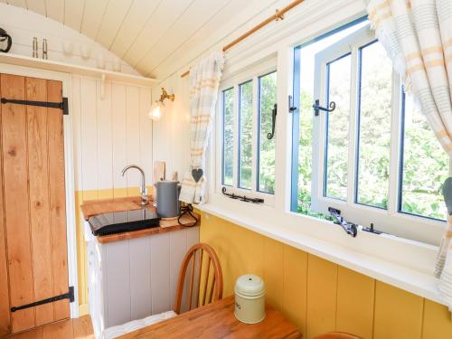 Shepherds Hut at The Hollies