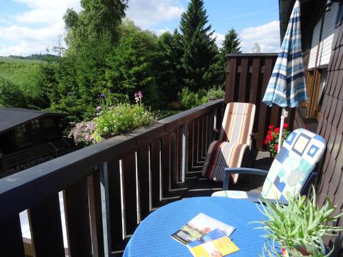 Kilátás, Ferienwohnung Heger in Bad Steben