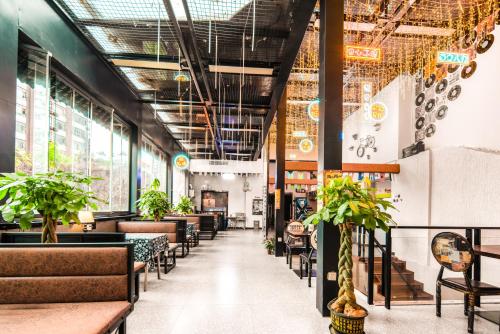 Restauracja, Riverside International Youth Hostel阅江老院青年旅舍 in Chongqing