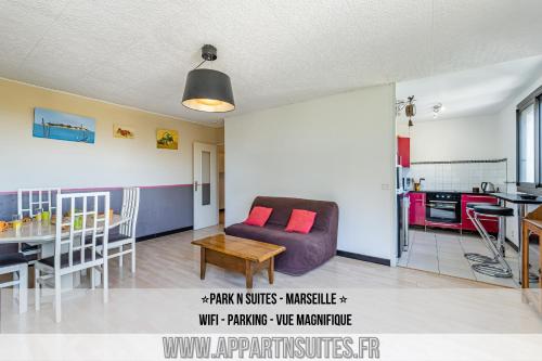 Park & Suites -wifi-Netflix-vue - Location saisonnière - Marseille