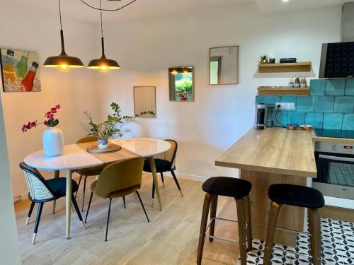 Magnifique T3 rénové, 15min à pied CV, pkg privé - Location saisonnière - Aix-en-Provence