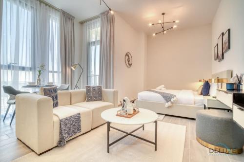 Prime Studio at Mesk 1 Midtown Dubai Production City by Deluxe Holiday Homes, Dubaj