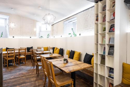 Bar/salonek, Sophie's Hostel in Praha