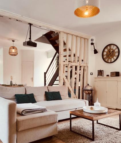 Maison de ville La Boule d'Or - 90 m² gîte à louer Les Monchouons