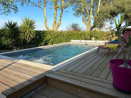 Villa au calme avec Piscine Jacuzzi - Location, gîte - Ventenac-en-Minervois