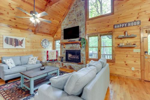 Mineral Bluff Cabin: Hot Tub, Pets, & Peace, Mineral Bluff (fotografie 5)
