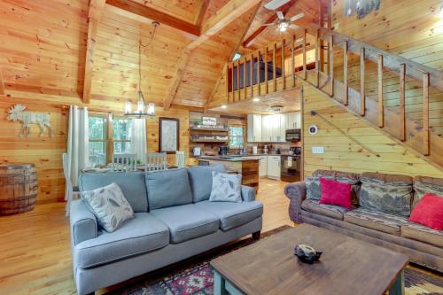 Mineral Bluff Cabin: Hot Tub, Pets, & Peace, Mineral Bluff (fotografie 7)