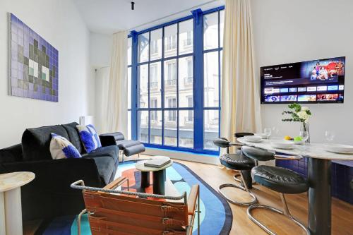 Stylish parisian Loft 6P1BR - City Center Sentier - Location saisonnière - Paris