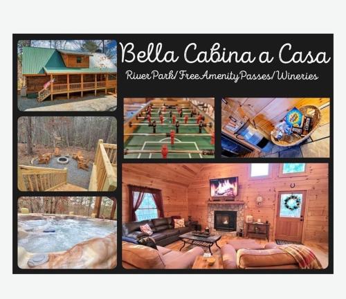 Cozy Log Cabin Retreat - Hot Tub Fire Pit & Fido is Welcome - Ellijay