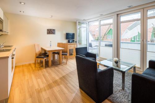 Erkély/terasz, Suitenhotel Idyll Heckenrose in Langeoog