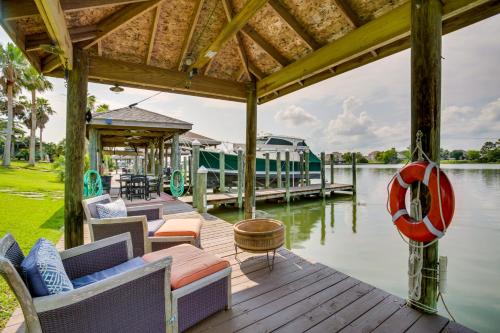 Waterfront Home 30 Mi to New Orleans with Boat Dock