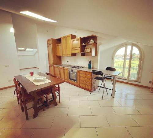 кухня, Charming apartment in Tuscany in Пеша