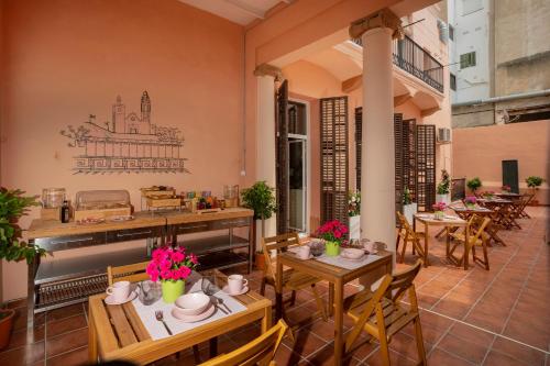 Erkély/terasz, Antonios Hostal in Sitges Városközpont