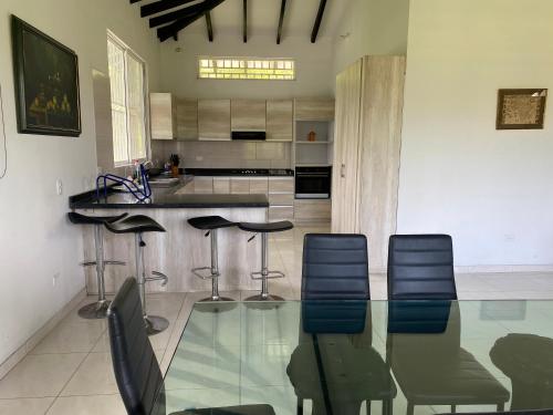 ห้องครัว, Finca Bellavista in ซานติอาโก เด คาลี