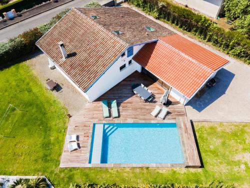 Villa de 4 chambres avec piscine privee jardin clos et wifi a Seignosse a 5 km de la plage