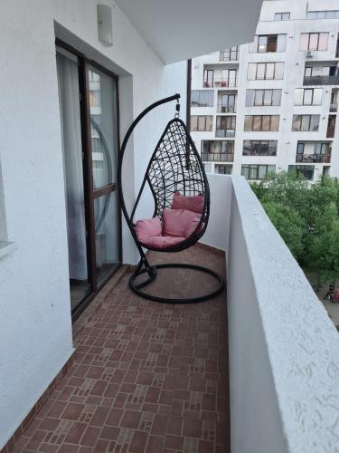 Balkons/terase, Stefania Apartment Sibiu in Selimbar