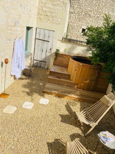 L'écrin de verdure chambre d'hôte Chateau du Rivau