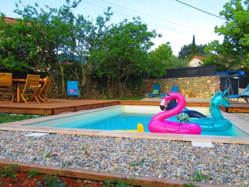 Holiday home in Les Vans with private pool gîte à louer Les Vans