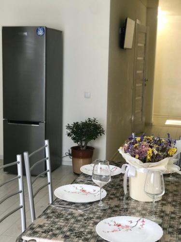 廚房, 3-х кімн квартира в новобудові поблизу центру in 捷爾諾波爾