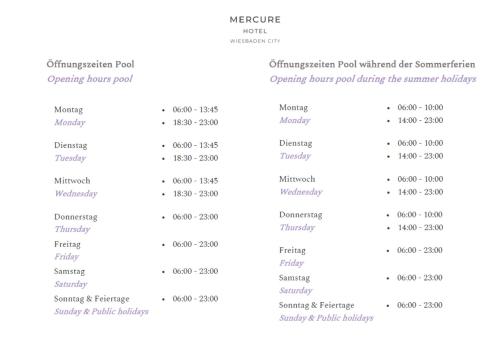 Mercure Hotel Wiesbaden City