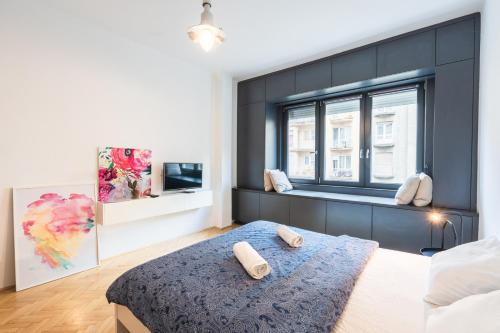 Bright Studio in Buda, Free Public Parking nearby, Budapešť (fotografie 3)