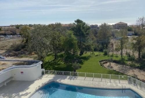 T2 neuf + piscine, 5 mn à pied des plages, Sérignan (fotografie 5)