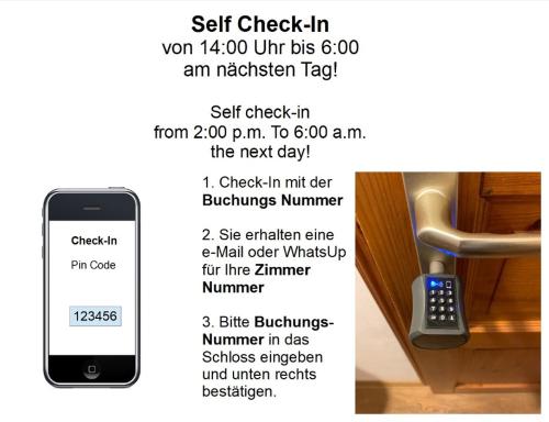 Zimmerfrei-Dresden mit Bad-Minikuche Self Check In 24-7